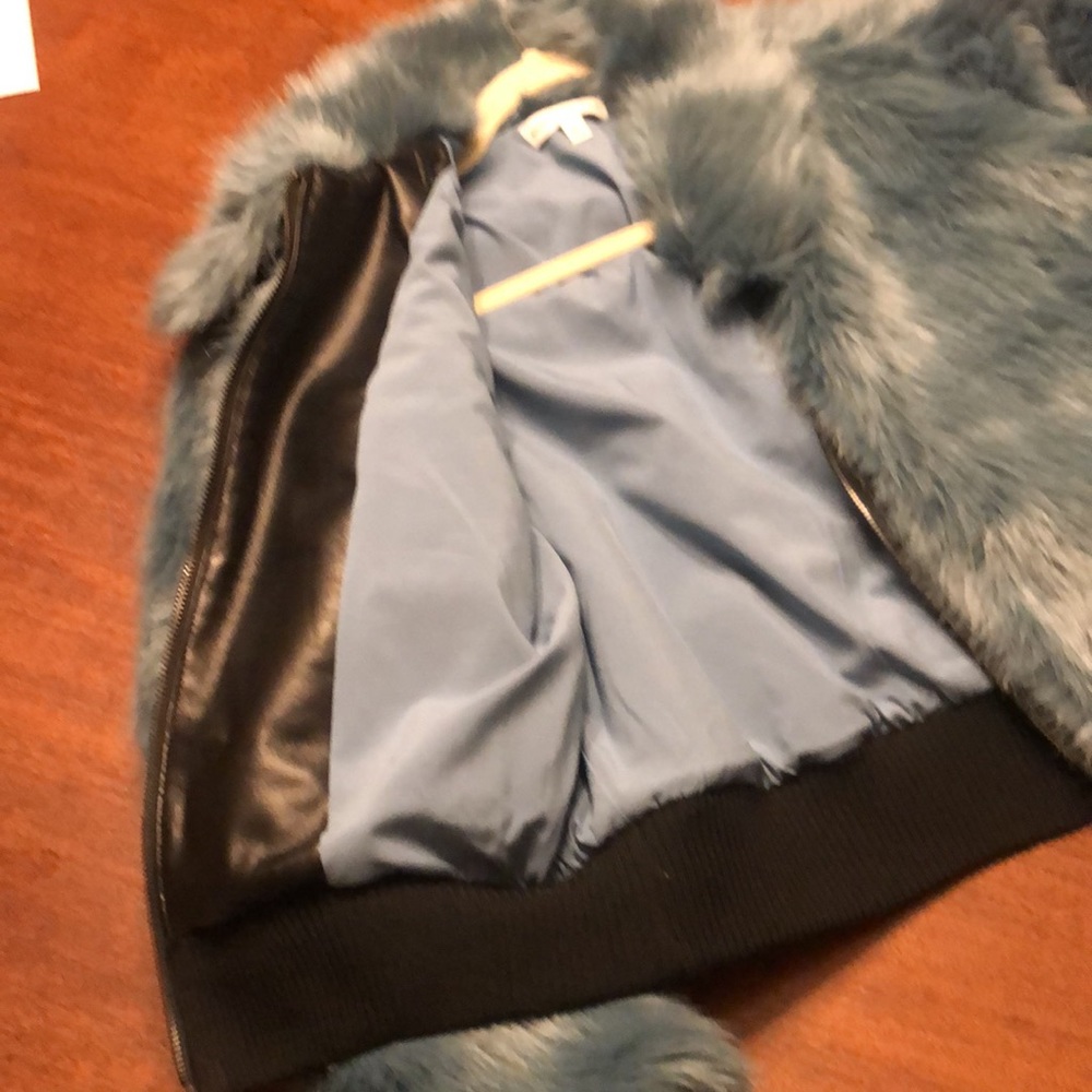 Express X Negin Mirsalehi Faux Fur Coat - Picture 6 of 7